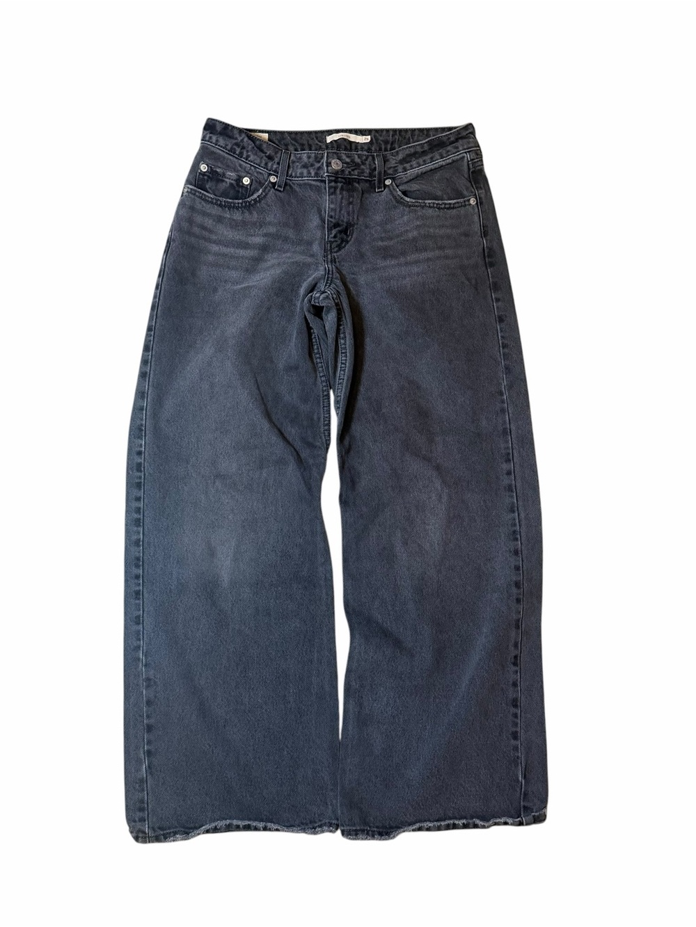 Levi’s Premium Low Loose Wide Leg Jeans Dark Wash Size 29